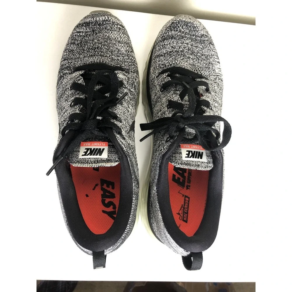 Nike Flyknit Air Max Oreo Men'sSz 9.5 No Box